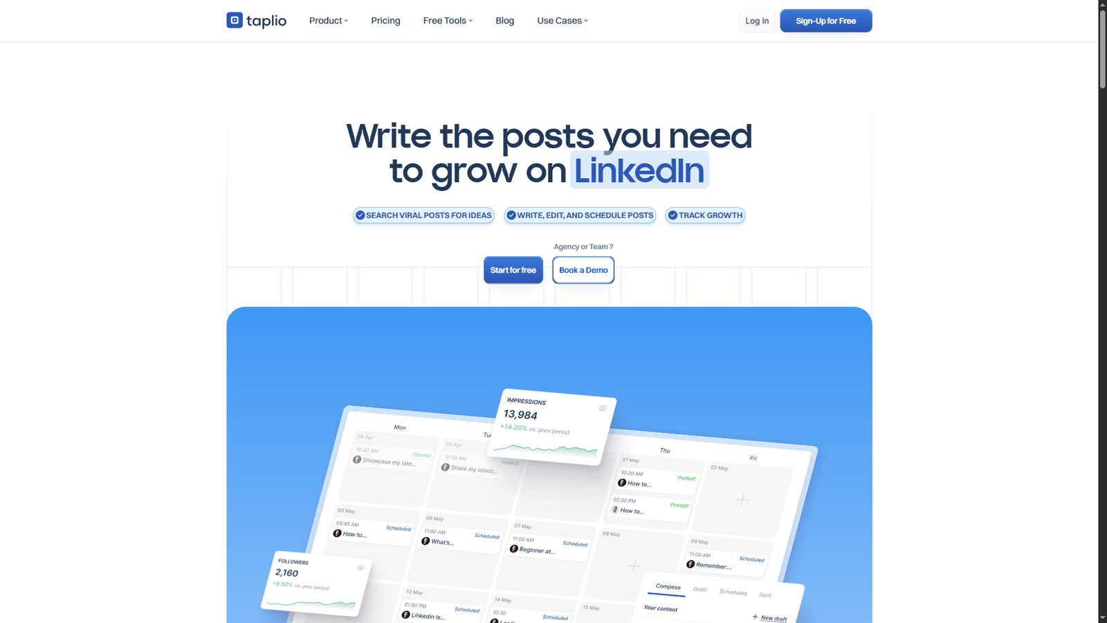 Taplio Review: The All-in-One AI Tool to Explode Your LinkedIn Growth?